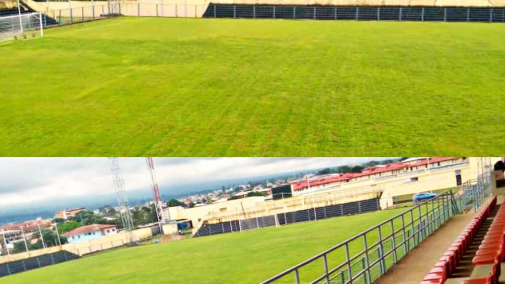 El estadio de la (Paz Malabo)